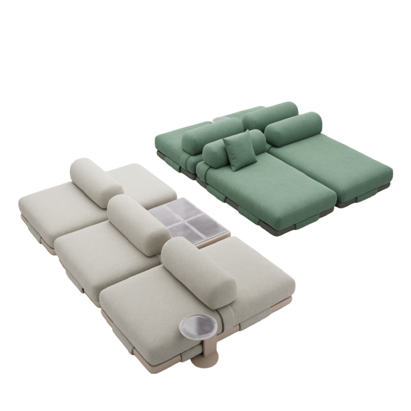 Sofá modular Insua (Mostaza)