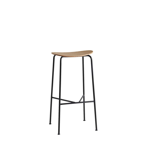 Taburete Hodei (38 x 33,6 x 45h cms, Negro)