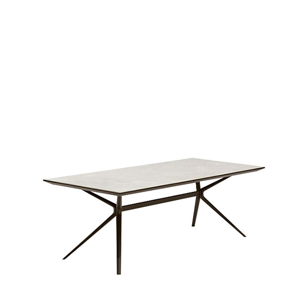 Mesa Moai rectangular (150 x 90 x 74h cms, Negro)